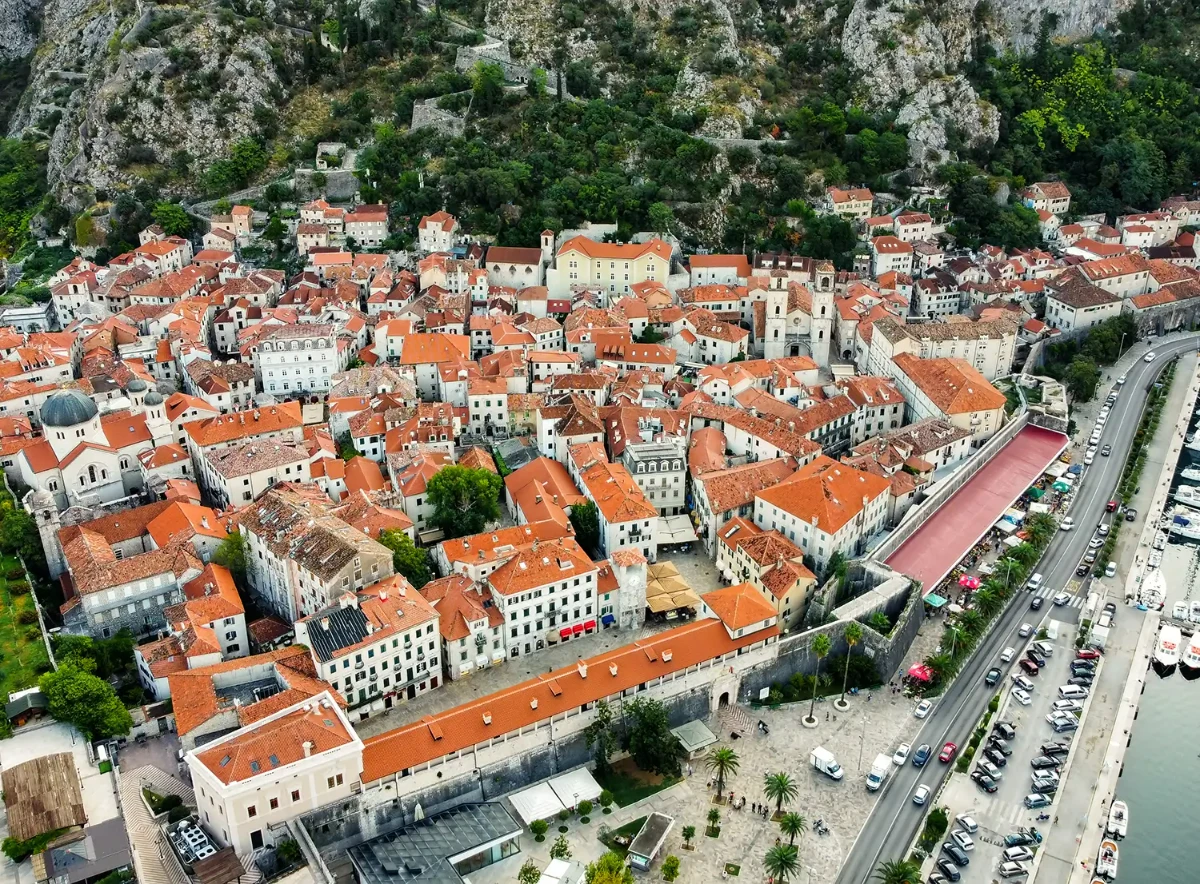 Transfer from Tirana Airport to Kotor